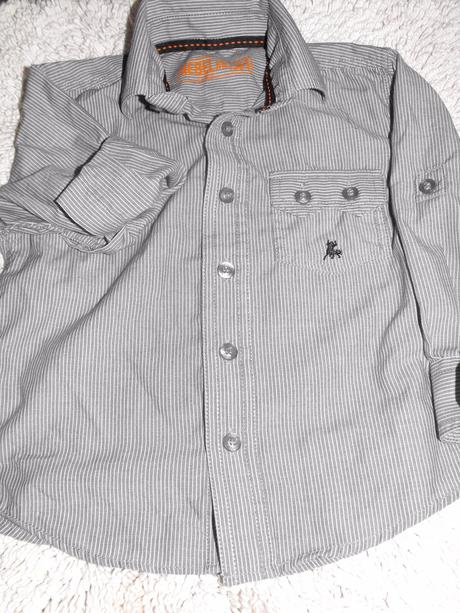 Športovo-elegantná pruhovaná košeľa rebel, rebel,98