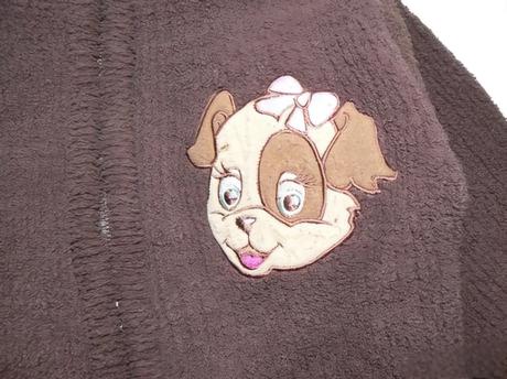 Teplý žinilkový svetr, h&m,86