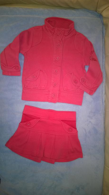 Komplet -mikina a sukně, vel 92/98, kenvelo, kenvelo,92