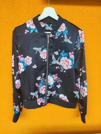 Jarní bunda- bomber,vel.38-40, 40