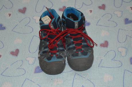 34 35 quechua kotníčkové boty waterproof, quechua,34