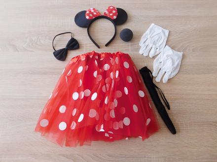 Kostým minnie vel 3/6let,
