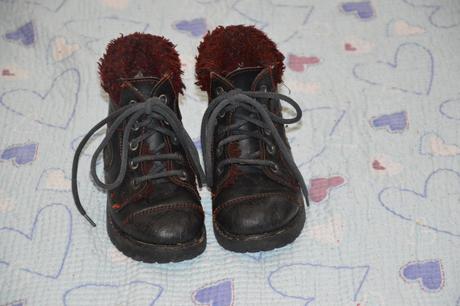 25 26 zimní boty pohorky, 25