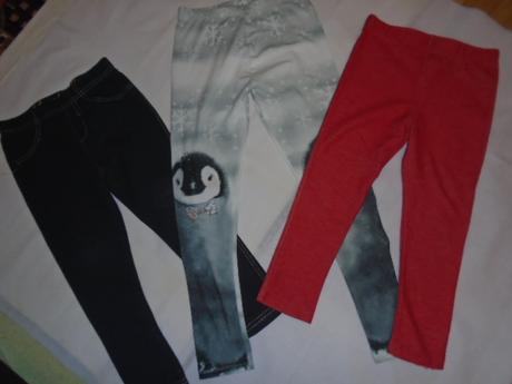 Leginy 2ks 6/7 let 122, denim,122