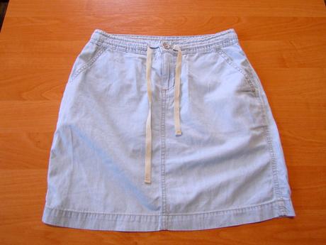 Dívčí džínová sukýnka vel 152-158, camaieu,158
