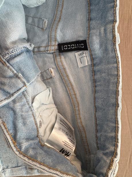 Krátké světlé džínové kraťasy v 32 h&m, h&m,32