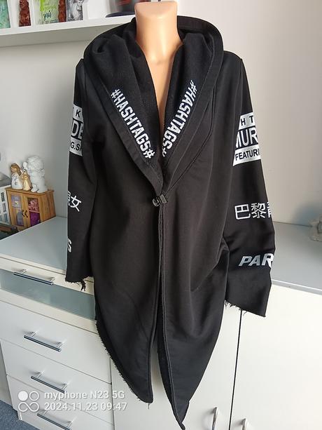 Cardigan s kapucí zn."by dimli", 