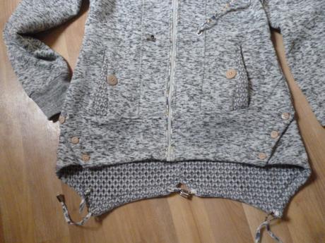 Dlouhá mikina bunda vel.m pro maminy, m