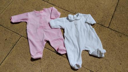 Overal / overálek sametový ruzovy, 68