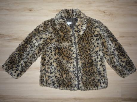 Tygrovaný jarní/podzimní kožíšek, 110