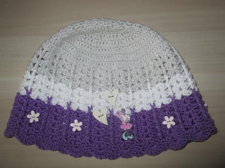 Háčkovaná čepička 5-8 let, 116