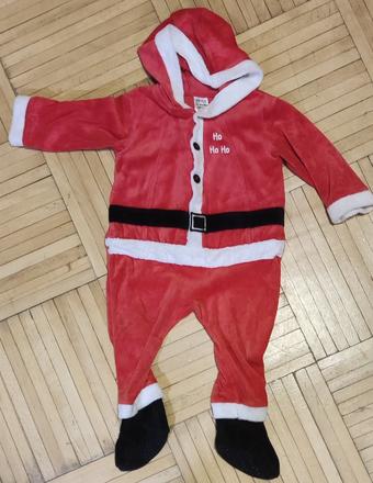 Overal mikuláš - santa claus - vel. 12-18 m, tesco,86