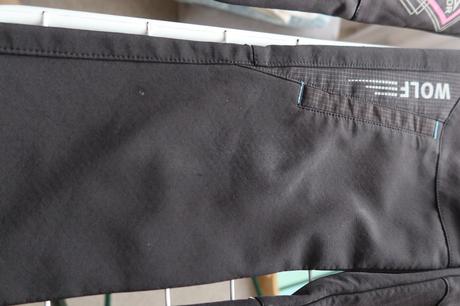 Softshellové kalhoty, wolf,128