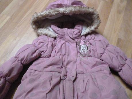 Zimní bunda minnie 2-3, disney,98