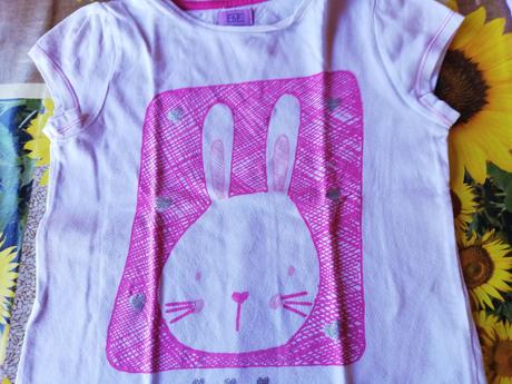 Sada dívčích triček vel. 6-8 let., f&f,122