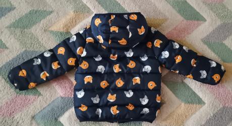 Krásná zimní zvířátková bunda - jako nová., fox & bunny,98