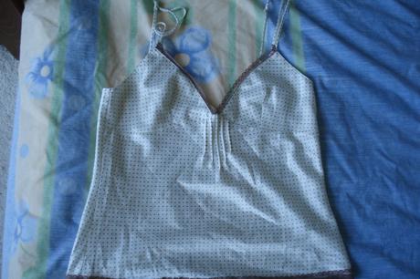 Saténová košilka, etam,42