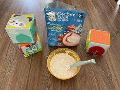 GERBER Cereal mléčná kaše jahodová na dobrou noc