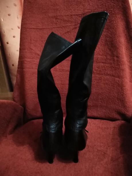 Kozačky kožené, 38