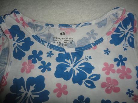 Jako nové bavlněné tílko hm, vel. 8/10 let, h&m,134