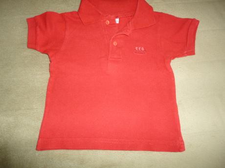 Hezké pólo triko, vel. 12-18 měsíců, 80
