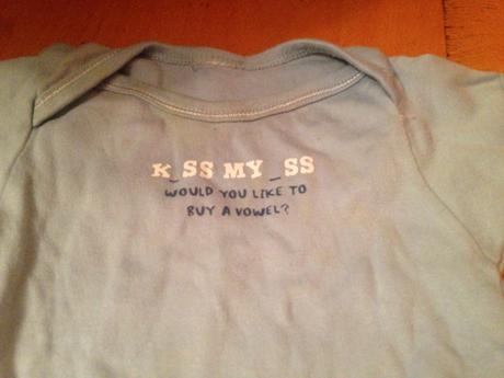 Dětské body nápis, 80