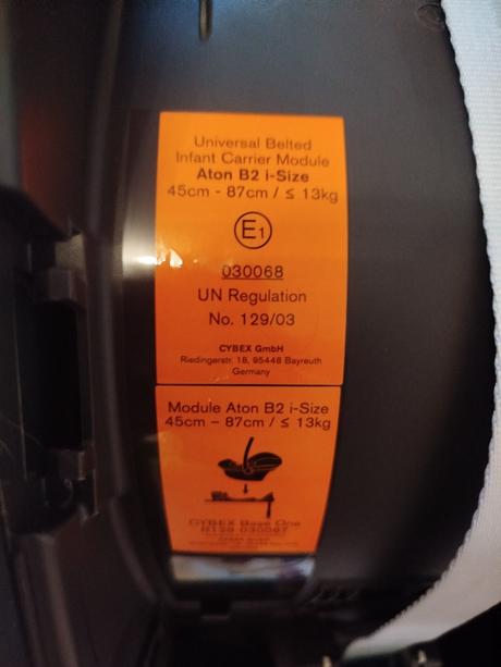 Autosedačka/vajíčko cybex aton b2, cybex