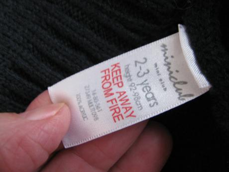 Pruhovaný barevný svetr, miniclub,98