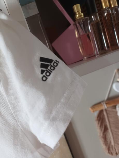 Bílé tričko adidas 134/140, adidas,140