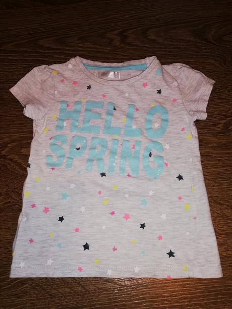 Tričko hello spring, pepco,86