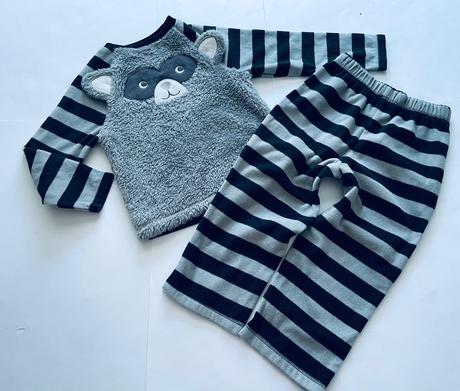 Ob/ pyžamo flecove - v.3/4 let, george,104