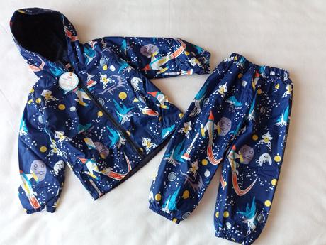 Nepromokavá termo souprava vesmír, 80 / 86