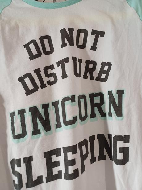 Pyžamo s nápisem unicorn 134/140, george,140