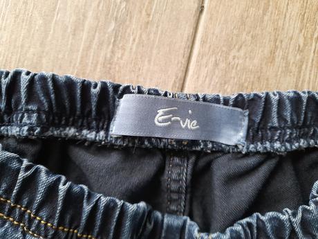 Riflové capri kalhoty/jegginy, evie,38