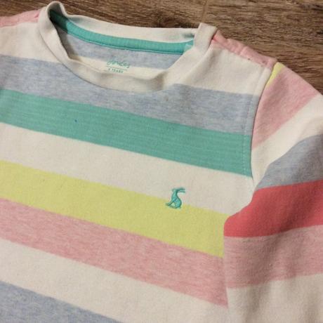 Barevná proužkovaná mikina zn. joules, 116