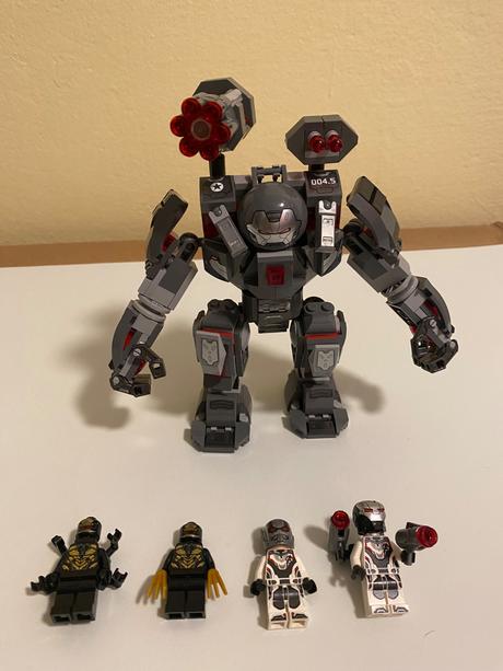 Lego avengers set 76124,