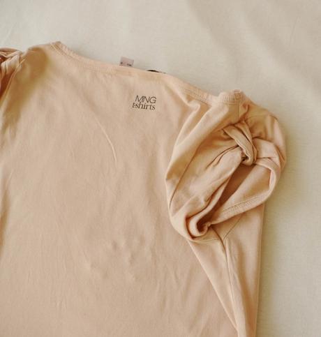 Ruzove tricko se strevickem - mango vel.xs, mango,xs