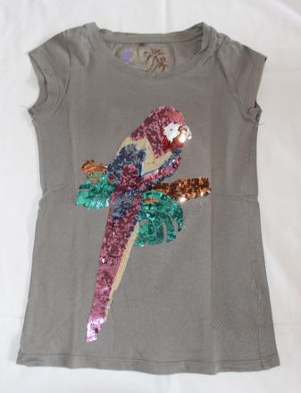 Op646. tričko s papouškem 4 roky, next,104