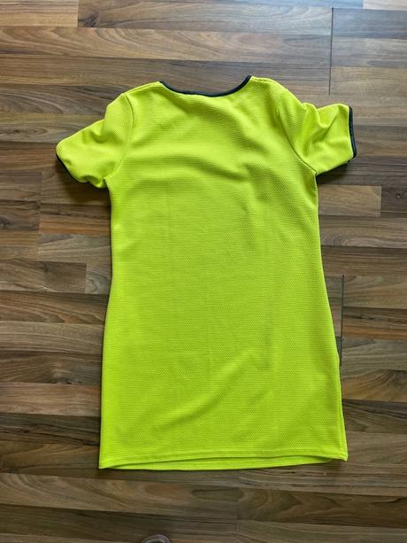 Žlutozelené do neon šaty, vel l, quiz, l