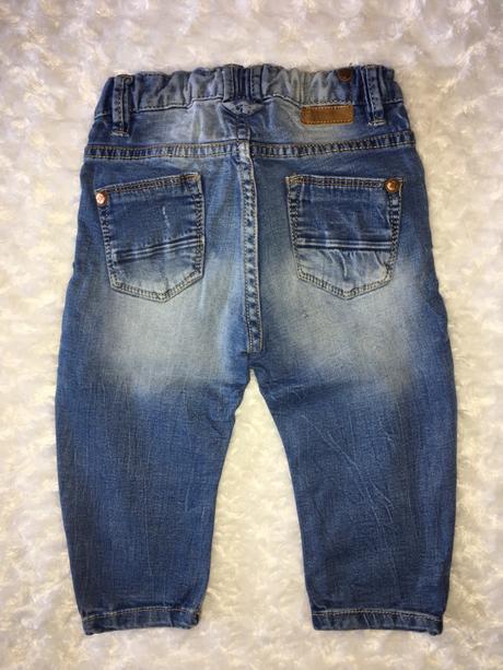 Modré rifle/džíny zara, zara,80