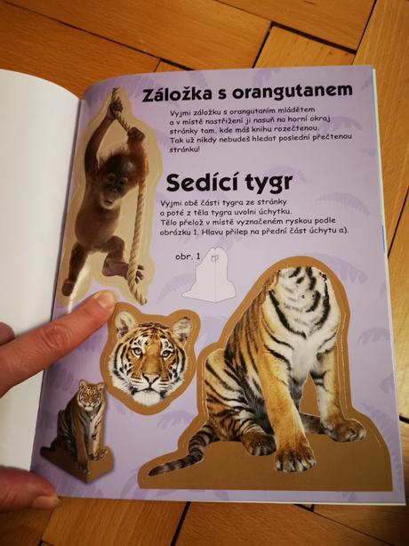 Kreativní kniha zvířátka,