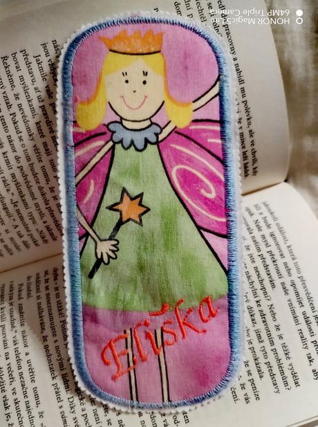 Záložka do knížky eliška, 