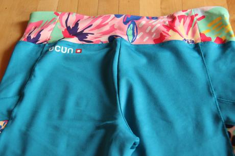 Dámské 3/4 legíny ocún rhea blue fjord vel. xl,