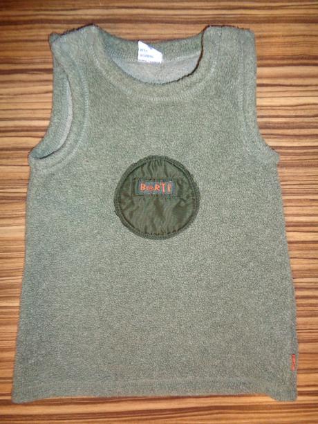 Super khaki flísové šaty, berti,86