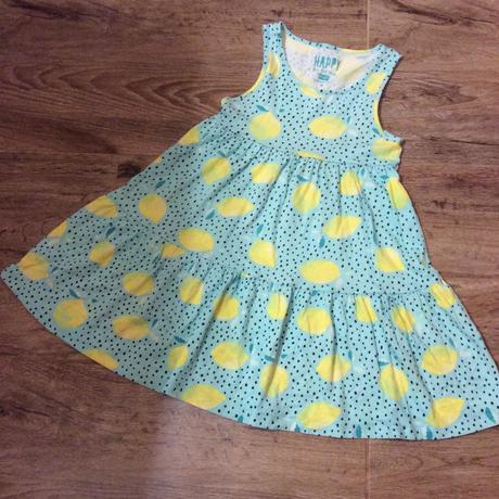 Bavlněné šaty s citróny, f&f,122