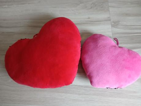 2x polštářek semiš - z 1 strany filtry, 