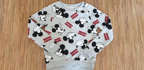 Mikina mickey h&m vel.146/152, h&m,146