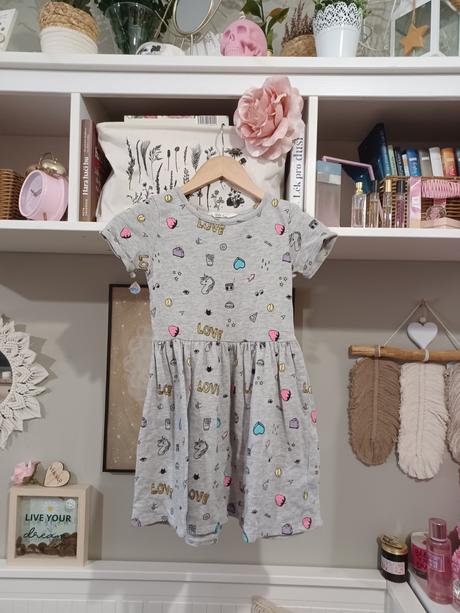 Teplákové šaty h&m 110/116, h&m,116