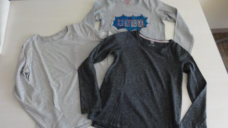 Trička s dlouhým rukávem, 134