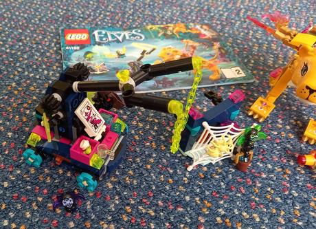 Lego elves 41192 - azari & the fire lion capture, 